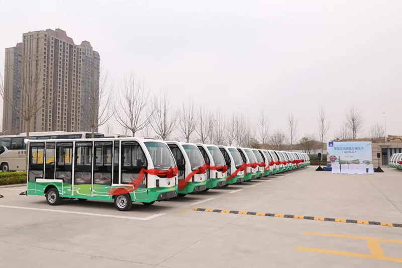祝贺！陈巴尔虎旗宇通锂电观光车交付仪式圆满礼成